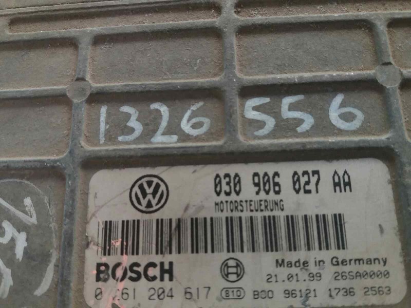 Recambio de centralita motor uce para  referencia OEM IAM 0261204441 030906027Q  Recambio de centralita motor uce para  referencia OEM IAM 0261204441 030906027Q
