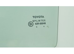 Recambio de luna trasera izquierda para toyota yaris (_p1_) 1.3 (scp12_, scp13_) referencia OEM IAM 681400D010   2