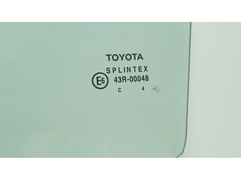 Recambio de luna trasera izquierda para toyota yaris (_p1_) 1.3 (scp12_, scp13_) referencia OEM IAM 681400D010  