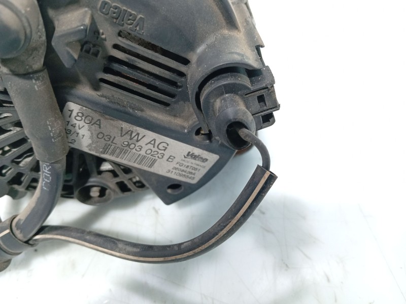 Recambio de alternador para volkswagen passat b7 (362) 2.0 tdi referencia OEM IAM 03L903023B / 03L903023BX  