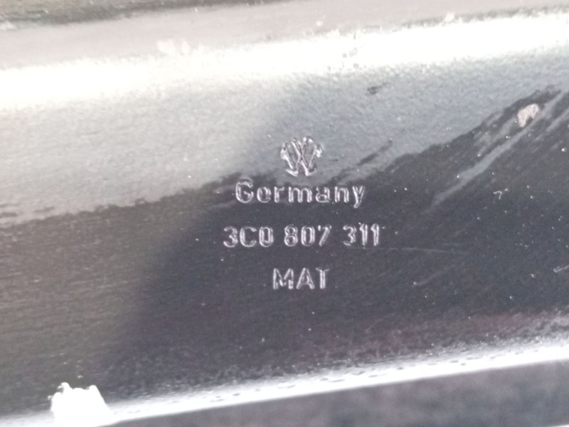 Recambio de refuerzo paragolpes trasero para volkswagen passat b7 (362) 2.0 tdi referencia OEM IAM   