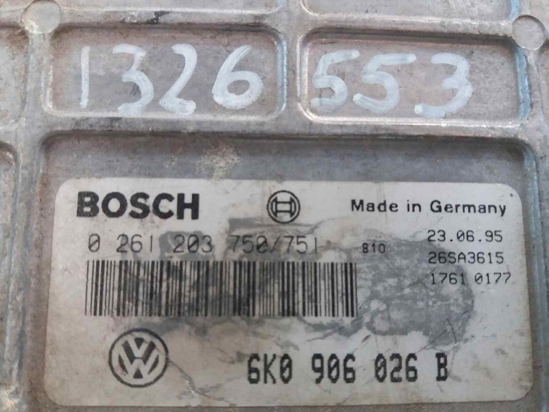 Recambio de centralita motor uce para  referencia OEM IAM 0261204441 030906027Q 