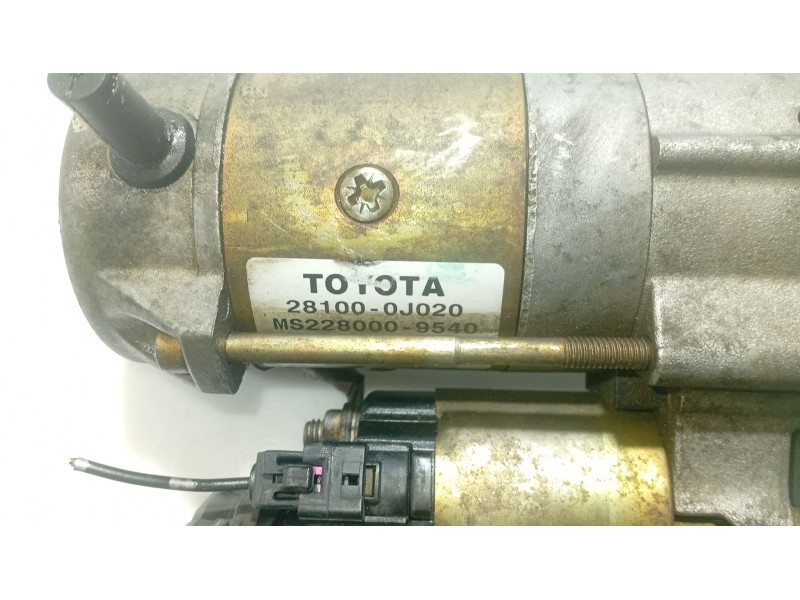 Recambio de motor arranque para toyota yaris (_p1_) 1.3 (scp12_, scp13_) referencia OEM IAM 2810033040  