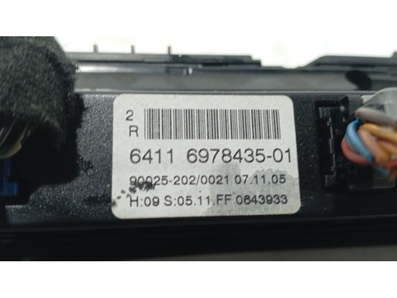 Recambio de mando calefaccion / aire acondicionado para bmw 5 (e60) 525 d referencia OEM IAM   