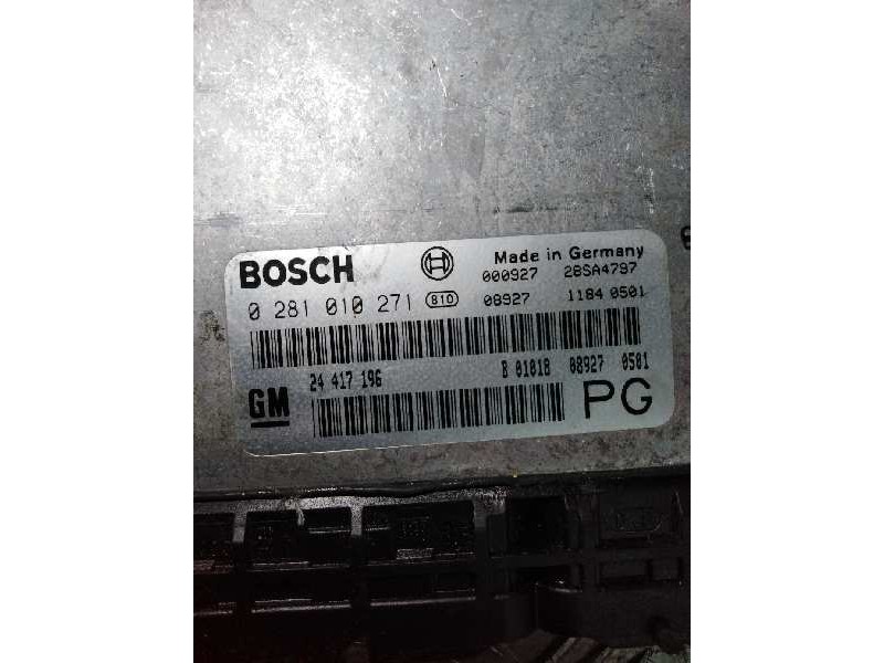 Recambio de centralita motor uce para  referencia OEM IAM 0281010271 24417196 