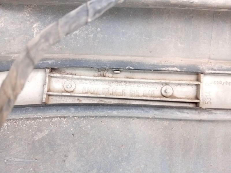 Recambio de paragolpes trasero para bmw 5 (e60) 525 d referencia OEM IAM 51127077940  