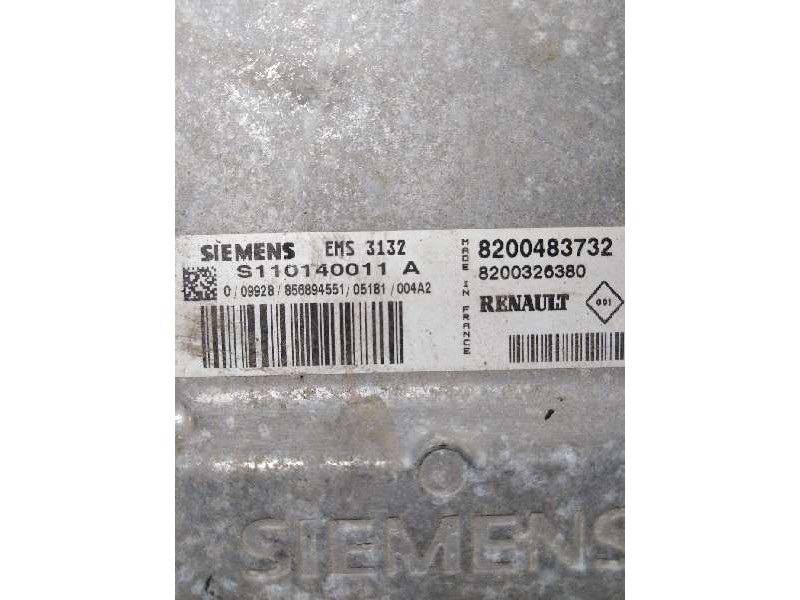 Recambio de centralita motor uce para  referencia OEM IAM S110140011A 8200483732 