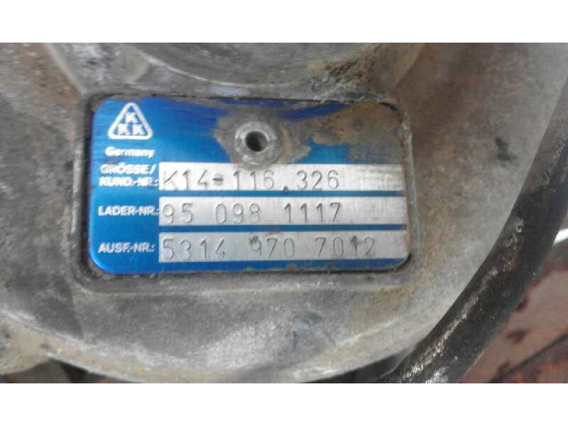 Recambio de turbocompresor para peugeot 405 berlina    |   0.87 - 0.96 | 1987 - 1996 referencia OEM IAM K14 116 326 950981117 