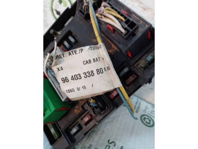 Recambio de caja reles / fusibles para citroen c5 berlina 2.0 hdi sx   |   0.01 - ... | 2001 - 2004 | 109 cv / 80 kw referencia 