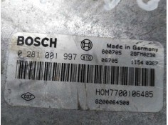 Recambio de centralita motor uce para  referencia OEM IAM 0281001997 HOM7700106485  2