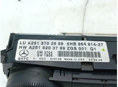 Recambio de mando climatizador para mercedes-benz clase m (w164) ml 280 cdi 4-matic (164.120) referencia OEM IAM    2