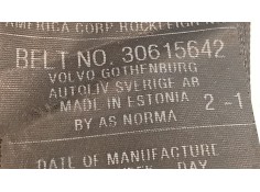 Recambio de cinturon seguridad trasero central para volvo v50 (545) 2.0 d referencia OEM IAM 8639555   2