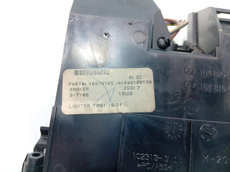 Recambio de moldura para mercedes-benz clase m (w164) ml 280 cdi 4-matic (164.120) referencia OEM IAM   