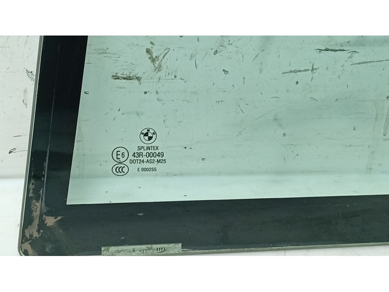 Recambio de luna custodia trasera izquierda para bmw 5 (e60) 525 d referencia OEM IAM   