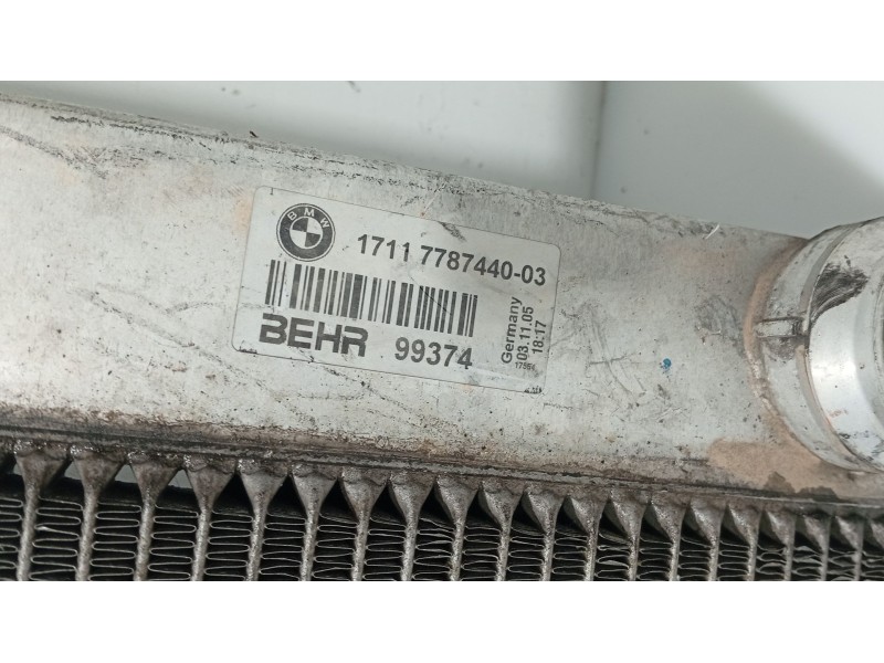Recambio de radiador agua para bmw 5 (e60) 525 d referencia OEM IAM 17117787440  