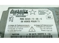 Recambio de centralita airbag para peugeot 206 hatchback (2a/c) 1.4 hdi eco 70 referencia OEM IAM    2