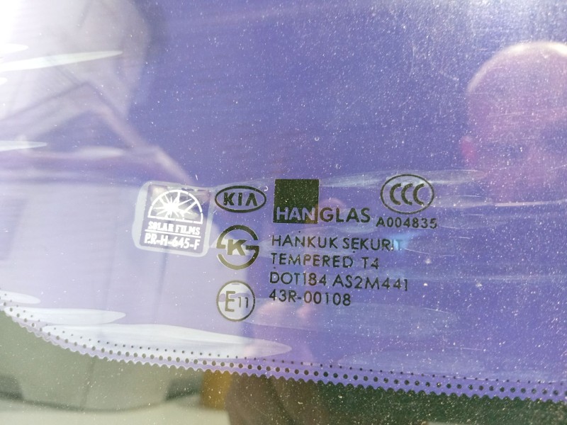 Recambio de luna trasera derecha para kia carnival ii (gq) 2.9 crdi referencia OEM IAM 0K55272510E  