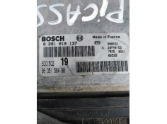 Recambio de centralita motor uce para citroen xsara picasso referencia OEM IAM 0281010137 9635158480  2