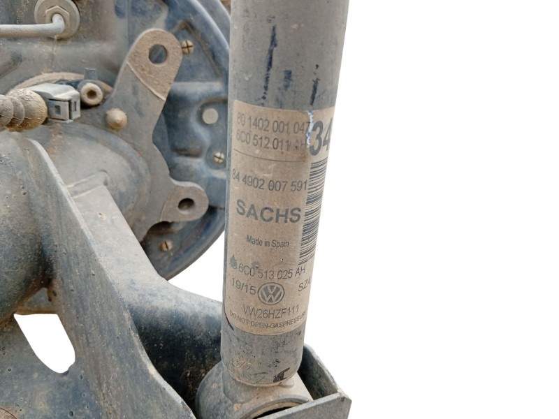 Recambio de puente trasero para volkswagen polo v (6r1, 6c1) 1.0 referencia OEM IAM 6R0500051B  