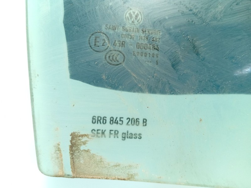 Recambio de luna trasera derecha para volkswagen polo v (6r1, 6c1) 1.0 referencia OEM IAM 6R6845206B  