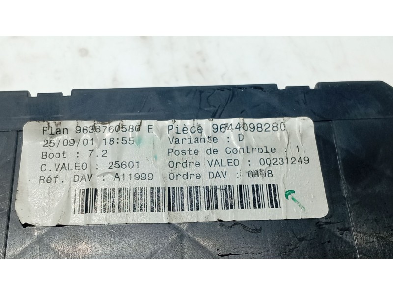 Recambio de modulo electronico para peugeot 307 (3a/c) 1.6 16v referencia OEM IAM   