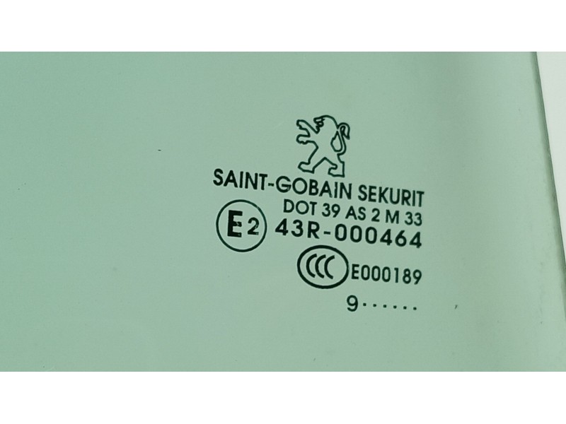 Recambio de luna trasera derecha para peugeot 207/207+ (wa_, wc_) 1.4 referencia OEM IAM   