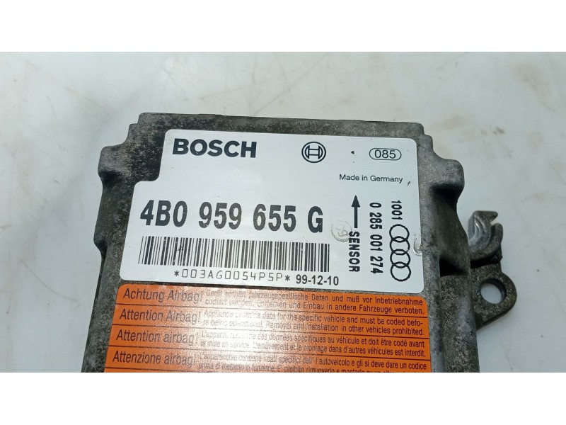 Recambio de centralita airbag para audi a6 c5 (4b2, 4b4) 2.5 tdi referencia OEM IAM   