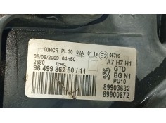 Recambio de faro izquierdo para peugeot 207/207+ (wa_, wc_) 1.4 referencia OEM IAM 620895   2