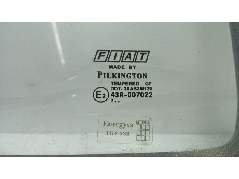 Recambio de luna trasera izquierda para fiat doblo monospace (119_, 223_) 1.9 jtd referencia OEM IAM   