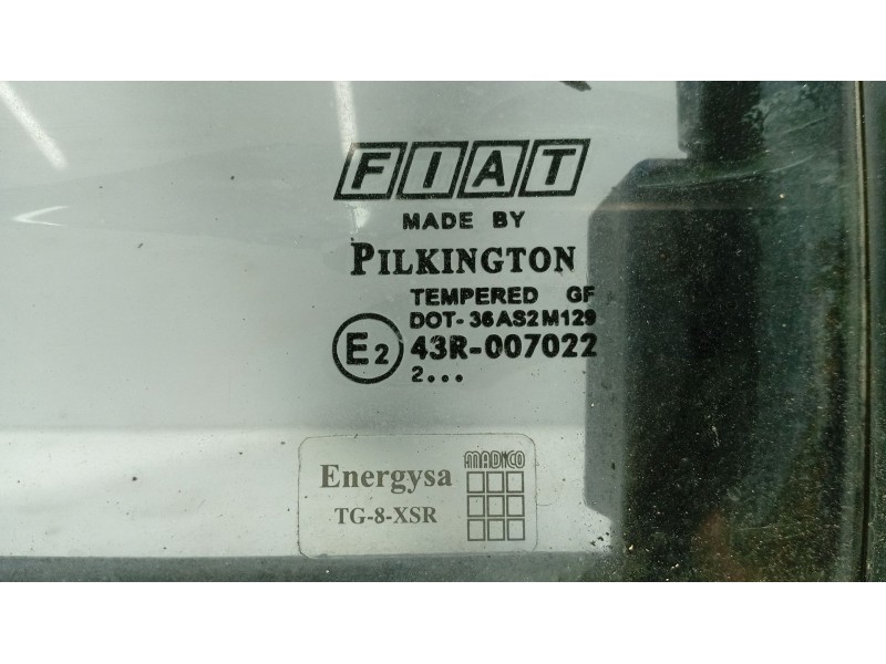 Recambio de luna trasera izquierda para fiat doblo monospace (119_, 223_) 1.9 jtd referencia OEM IAM   