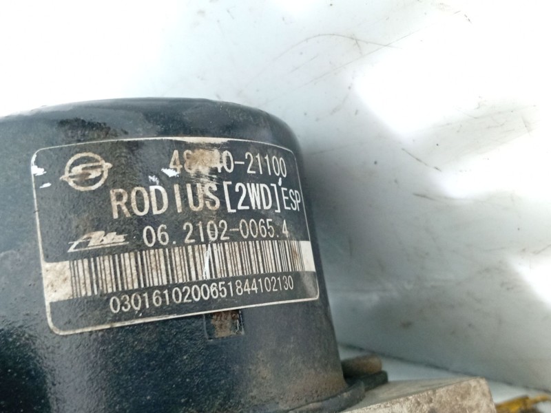 Recambio de abs para ssangyong rodius i 2.7 xdi referencia OEM IAM 4891021510  