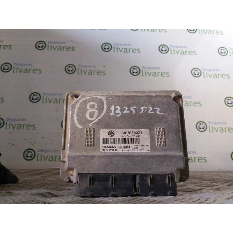 Recambio de centralita motor uce para  referencia OEM IAM 03E906033P 5WP4019605 