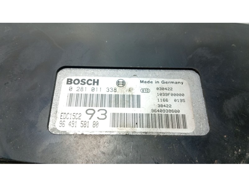 Recambio de centralita motor uce para peugeot 406 (8b) 2.0 hdi 110 referencia OEM IAM   