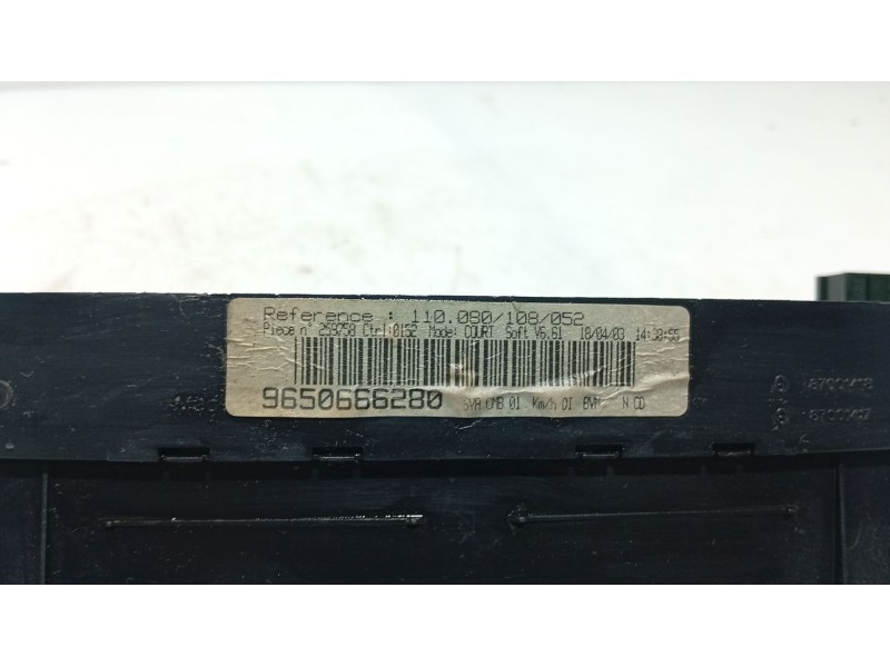 Recambio de cuadro instrumentos para peugeot 406 (8b) 2.0 hdi 110 referencia OEM IAM   