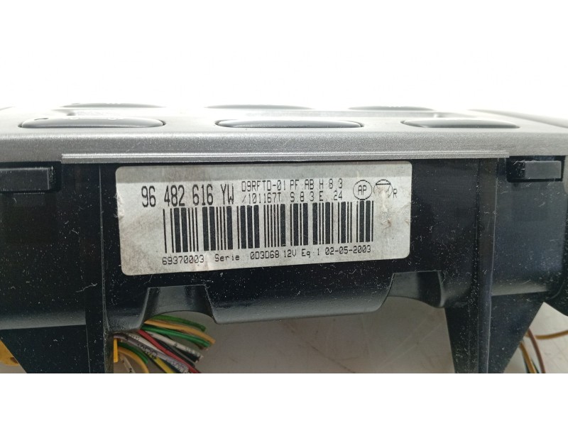 Recambio de mando climatizador para peugeot 406 (8b) 2.0 hdi 110 referencia OEM IAM   