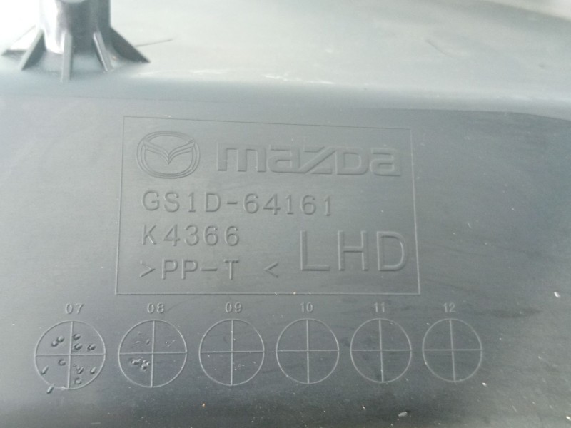 Recambio de guantera para mazda 6 hatchback (gh) 2.0 mzr-cd (gh14) referencia OEM IAM   