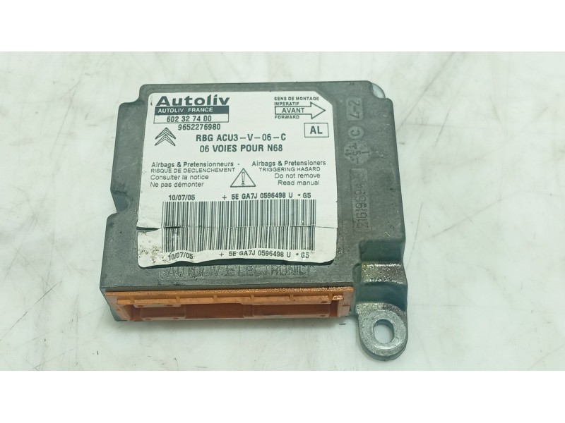 Recambio de centralita airbag para citroën xsara picasso (n68) 1.6 referencia OEM IAM   