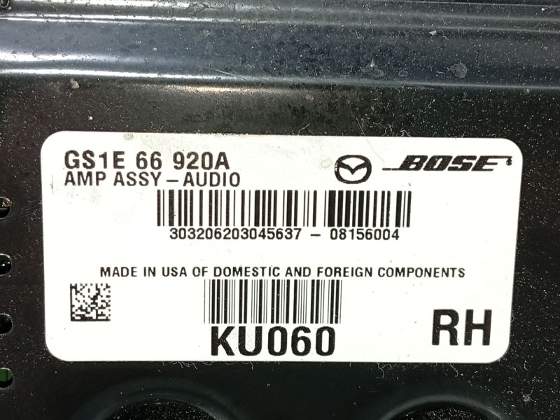 Recambio de modulo electronico para mazda 6 hatchback (gh) 2.0 mzr-cd (gh14) referencia OEM IAM   