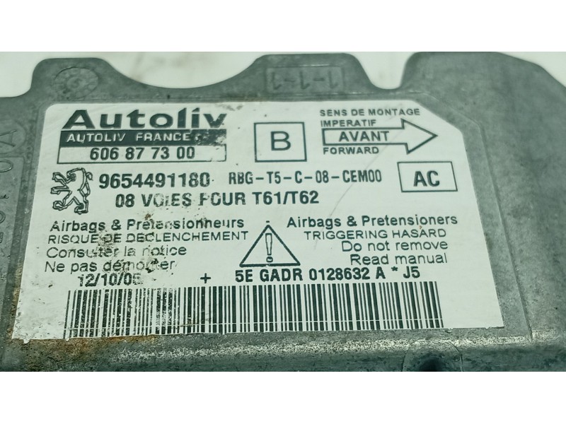 Recambio de centralita airbag para peugeot 307 sw (3h) 1.6 hdi 110 referencia OEM IAM   