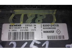 Recambio de centralita motor uce para renault scenic (ja..)    |   0.99 - 0.03 | 1999 - 2003 referencia OEM IAM S118301104A 8200 2