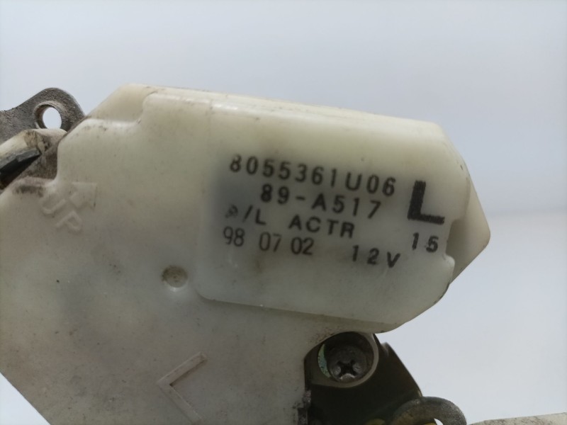 Recambio de cerradura puerta delantera izquierda para nissan vanette cargo 2.3 diesel referencia OEM IAM 8055361u06  