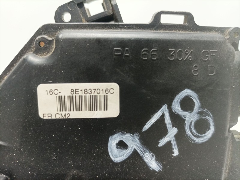Recambio de cerradura puerta delantera derecha para audi a4 berlina (8e) referencia OEM IAM 8e1837016c  