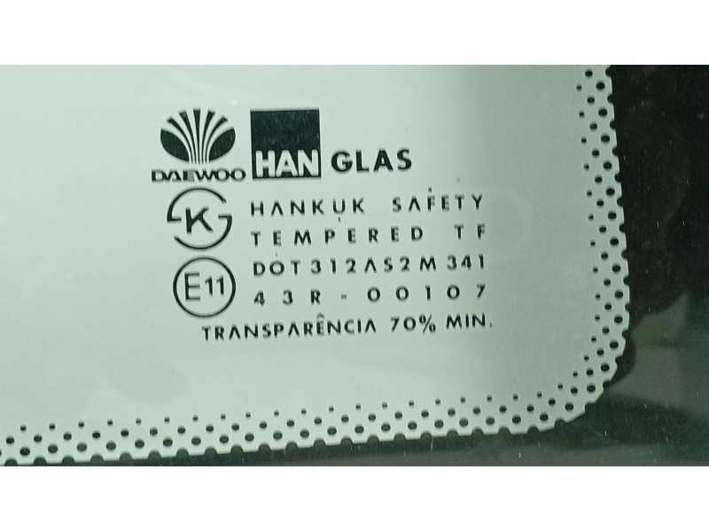 Recambio de luna trasera derecha para daewoo lanos (klat) 1.5 referencia OEM IAM   