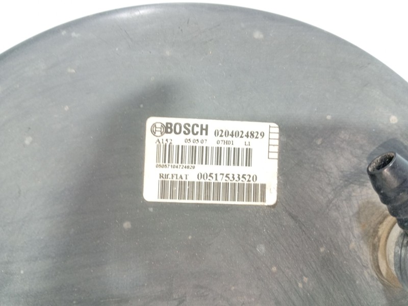 Recambio de servofreno para fiat bravo (198) 1.9 8v jtd cat referencia OEM IAM 0204024829  