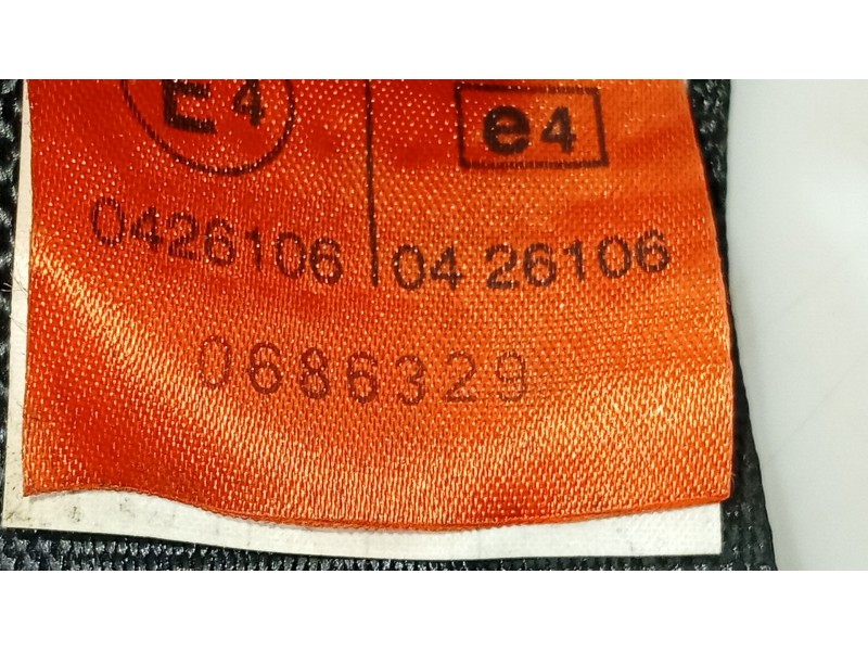 Recambio de anclaje cinturon trasero derecho para daewoo lanos (klat) 1.5 referencia OEM IAM   