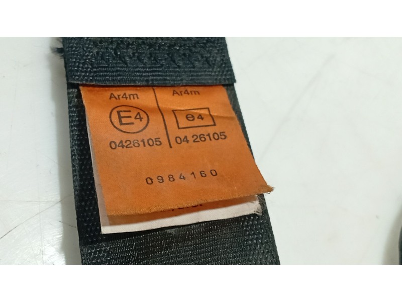 Recambio de cinturon seguridad trasero derecho para daewoo lanos (klat) 1.5 referencia OEM IAM   