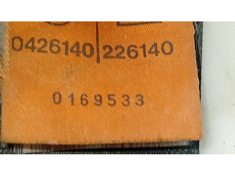 Recambio de cinturon seguridad delantero derecho para daewoo lanos (klat) 1.5 referencia OEM IAM   