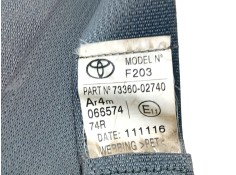 Recambio de cinturon seguridad trasero derecho para toyota auris (_e18_) 1.4 d-4d (nde180_) referencia OEM IAM 7336002550C0   2