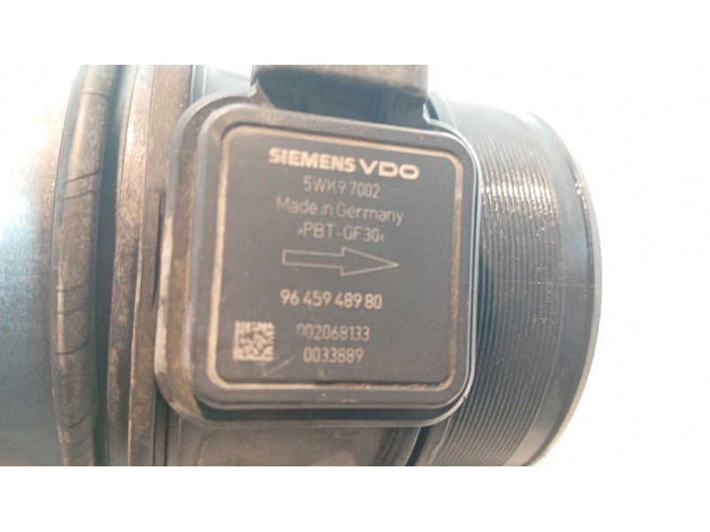 Recambio de caudalimetro para fiat scudo (270_, 272_) 2007-2016 referencia OEM IAM 9645948980  