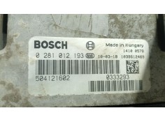 Recambio de centralita motor uce para iveco daily 35c 14 g 3450 torsion natural power referencia OEM IAM 0281012193   2